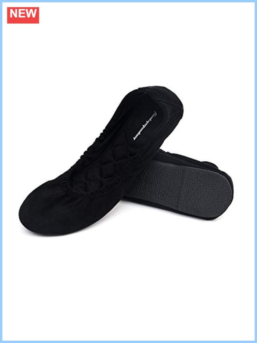 Ballet Flats Soft Round Toe Comfortable Slip-On Shoes for Daily Wear